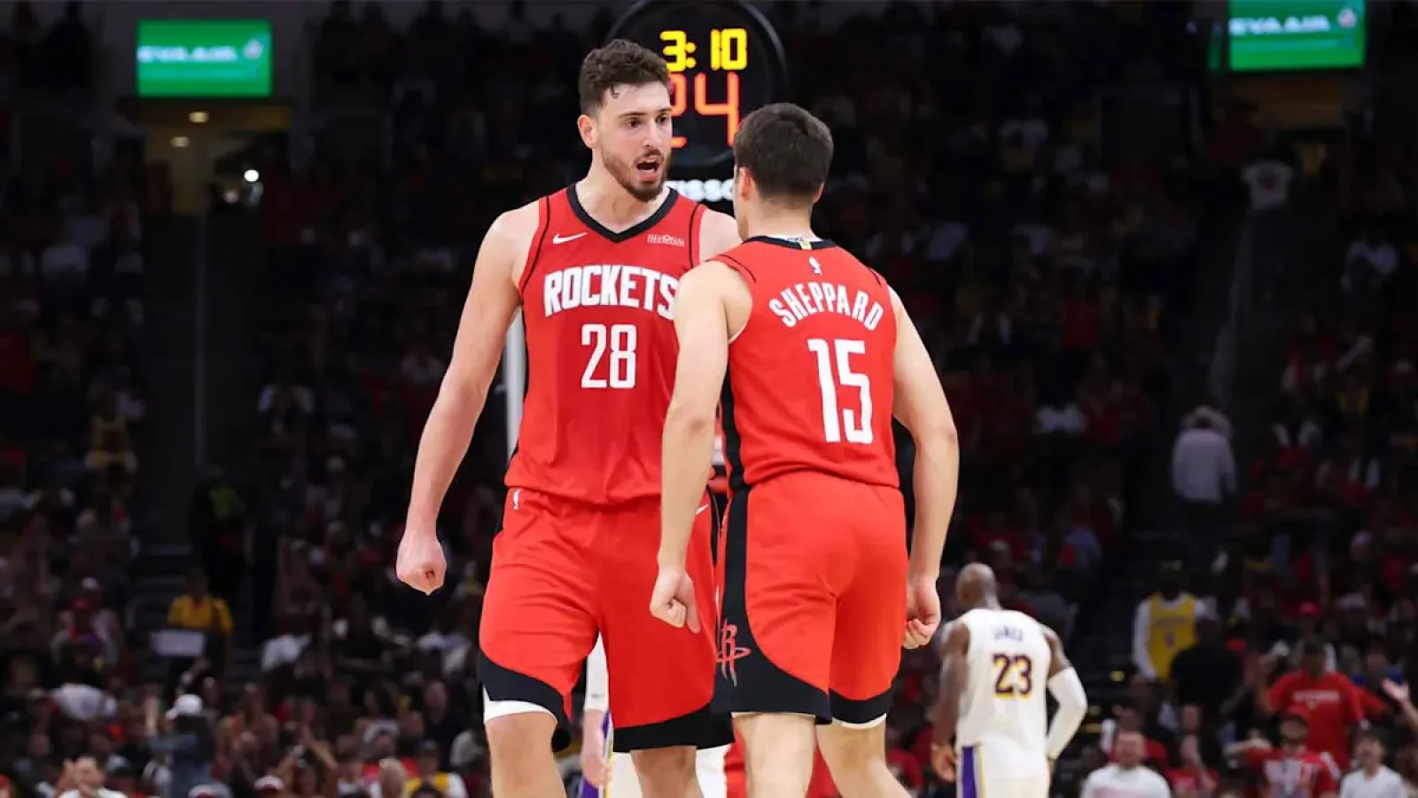 Alperen Sengun with Houston Rockets, horizontal 16:9 (Wikimedia Commons)