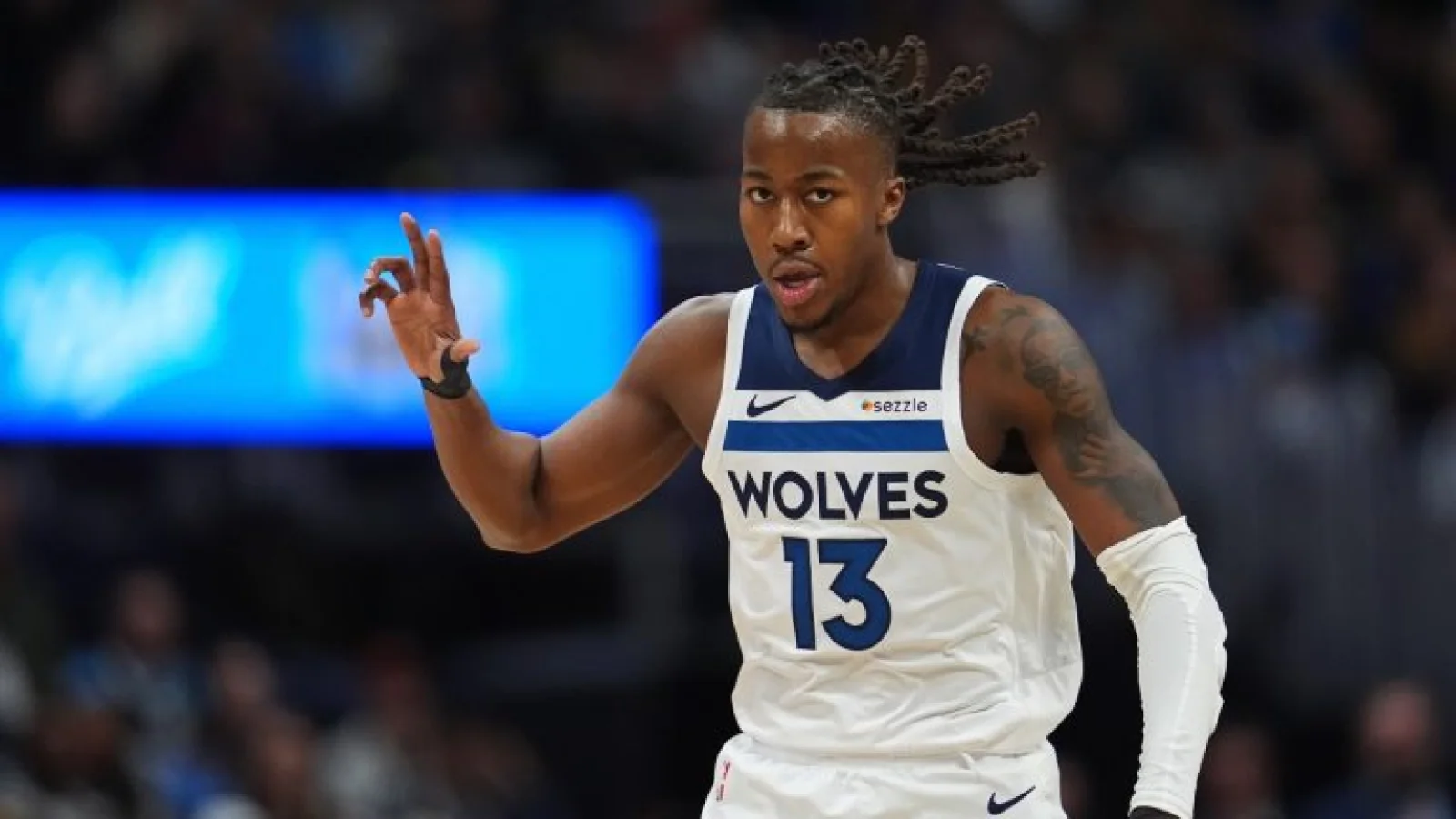 Ayo Dosunmu in NBA game action before Game 6 vs Denver Nuggets, horizontal 16:9