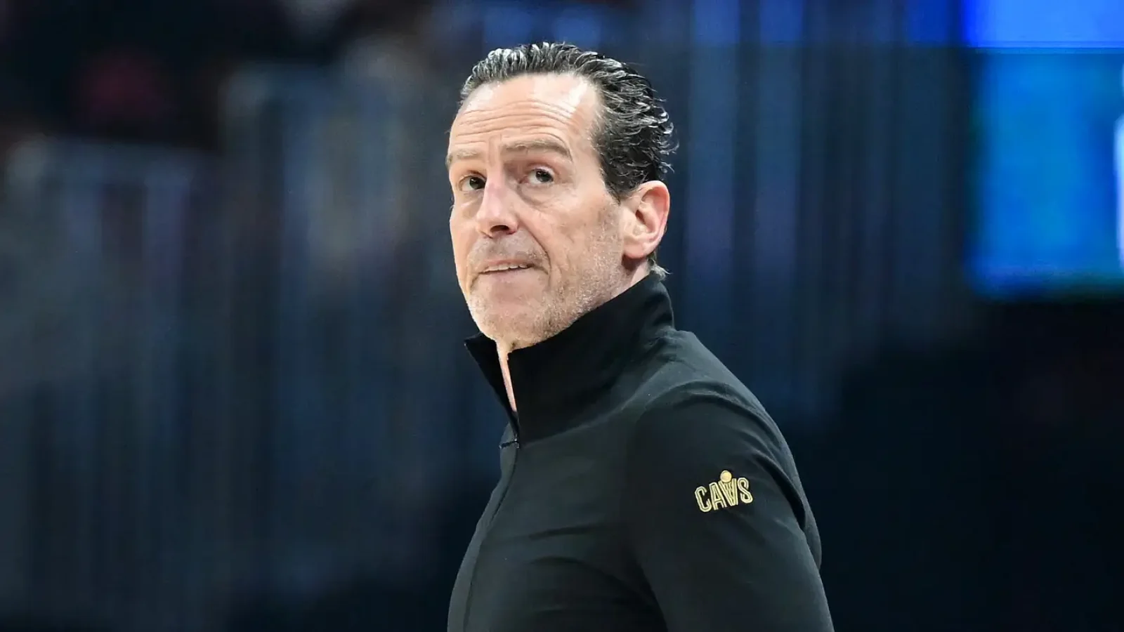 Cleveland Cavaliers coaching and front-office decision context involving Kenny Atkinson, James Harden, and internal executive split, horizontal 16:9