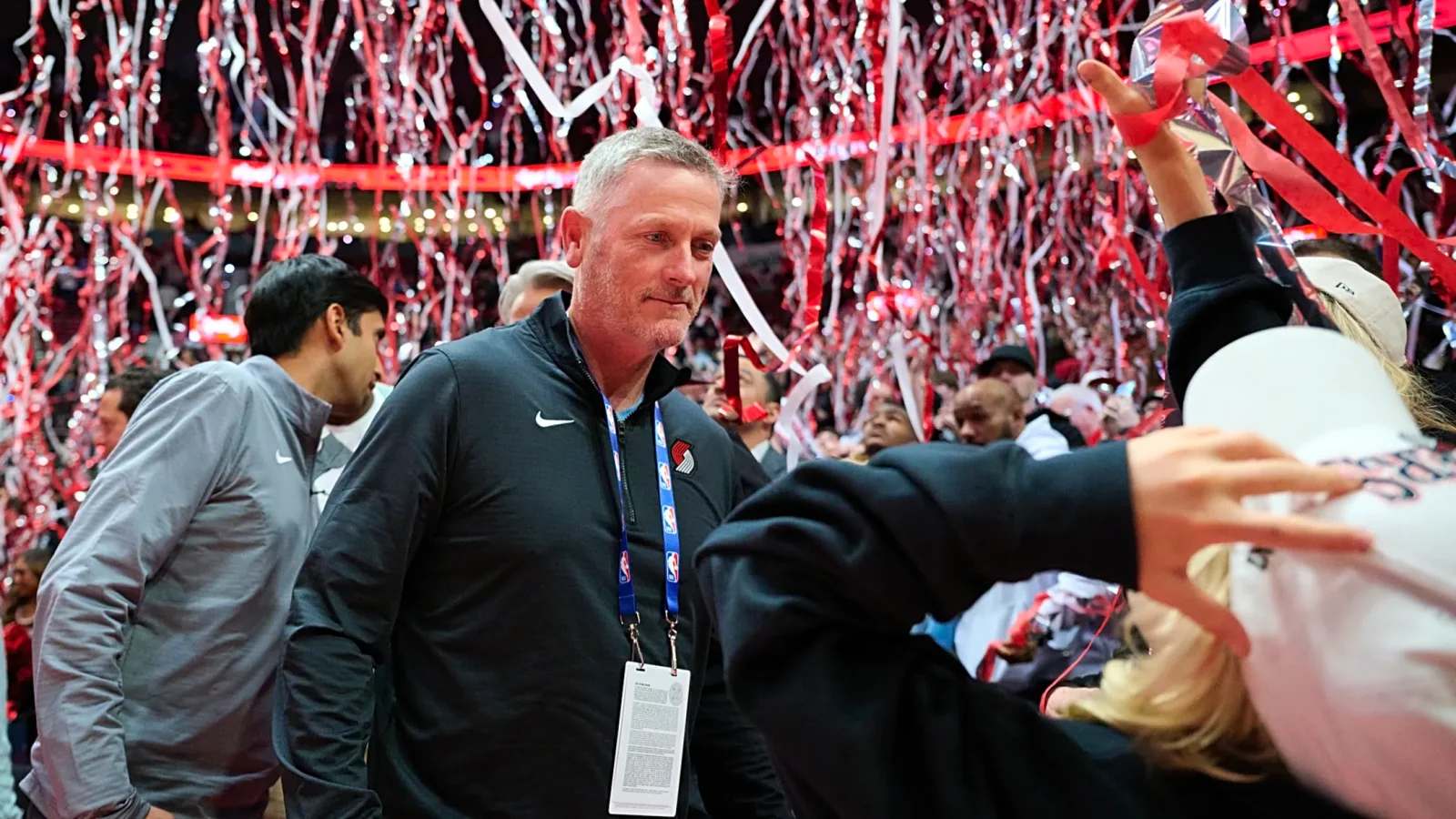 Portland Trail Blazers ownership and cost-management criticism around roster-support decisions, horizontal 16:9