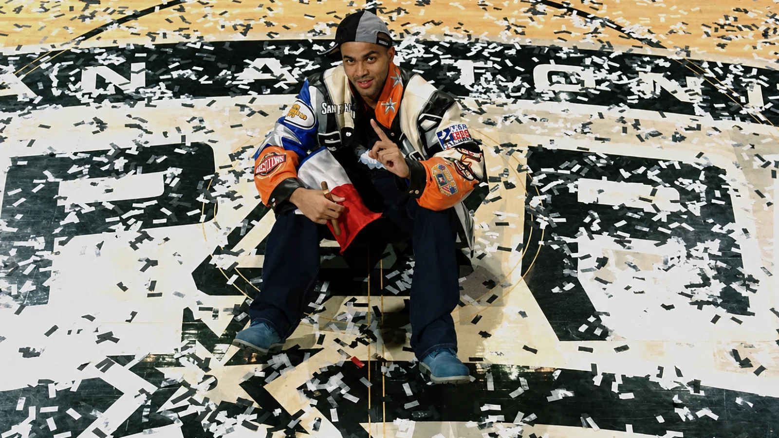 Victor Wembanyama during an NBA game, used as a Spurs-related image for a story on ESPN's Tony Parker AI promo backlash