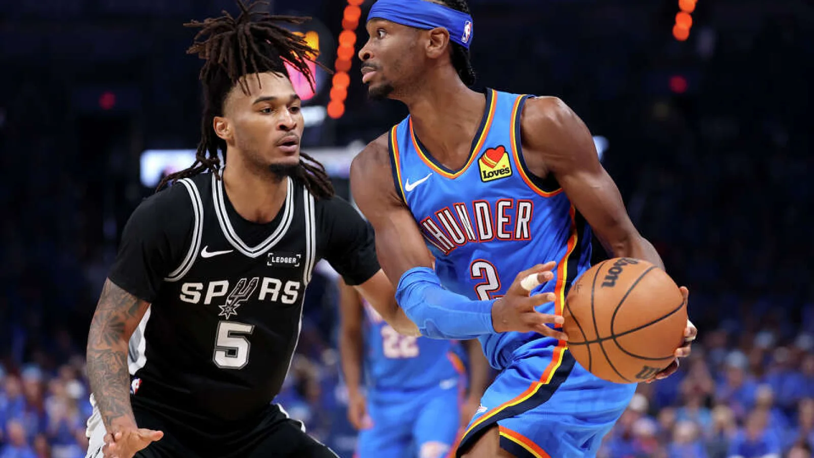 Victor Wembanyama during an NBA game, used as a Spurs-related image for a story on Stephon Castle defending Jalen Brunson