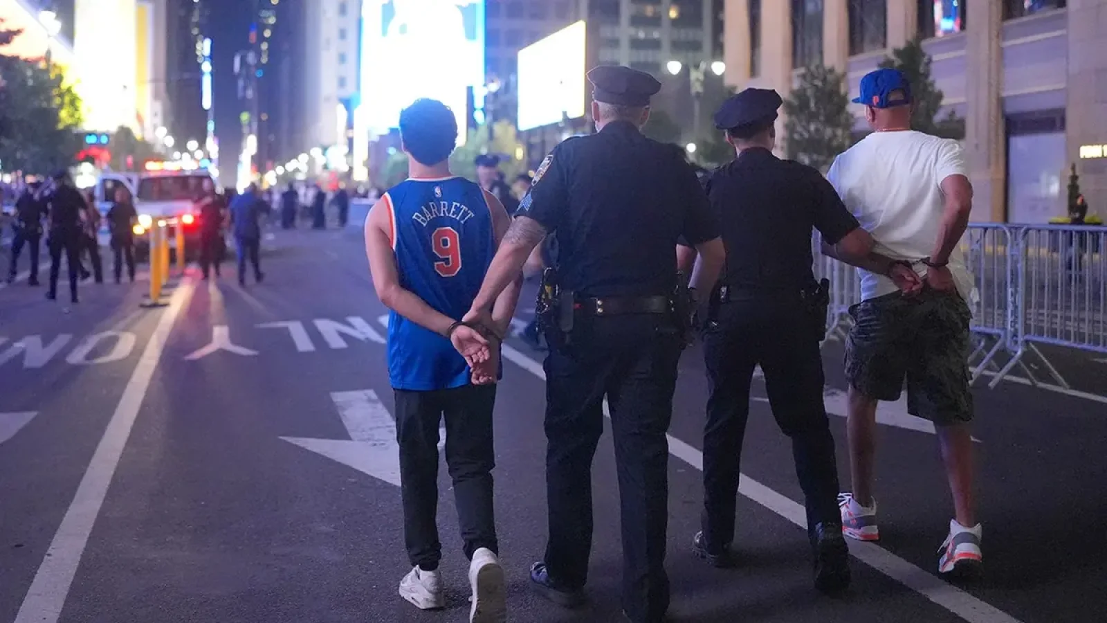 Karl-Anthony Towns during a New York Knicks game