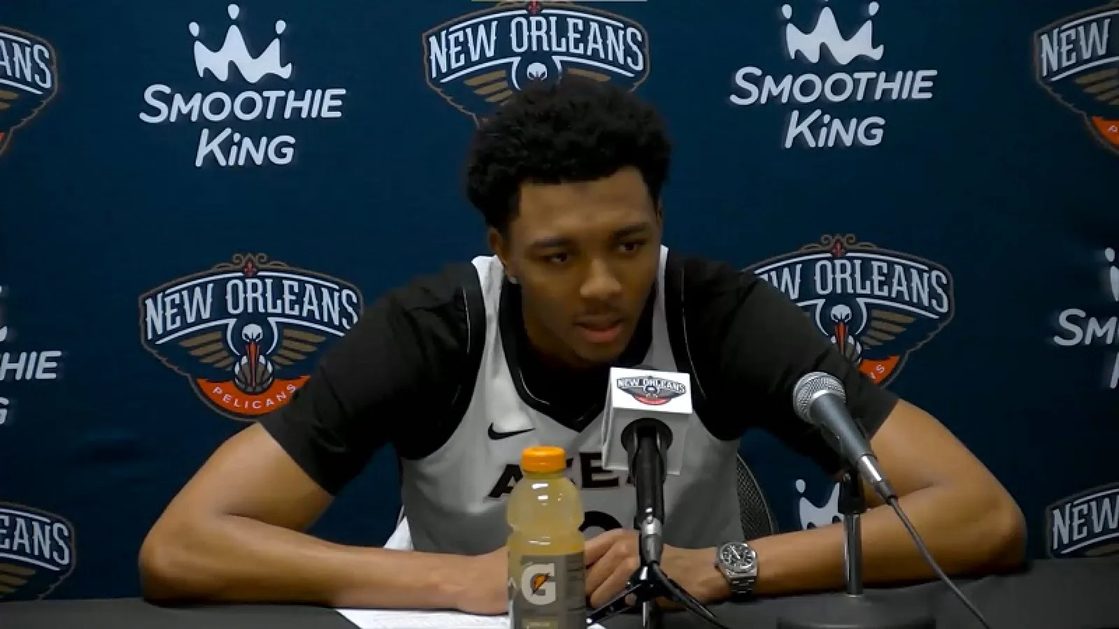 Trey Murphy III with the New Orleans Pelicans