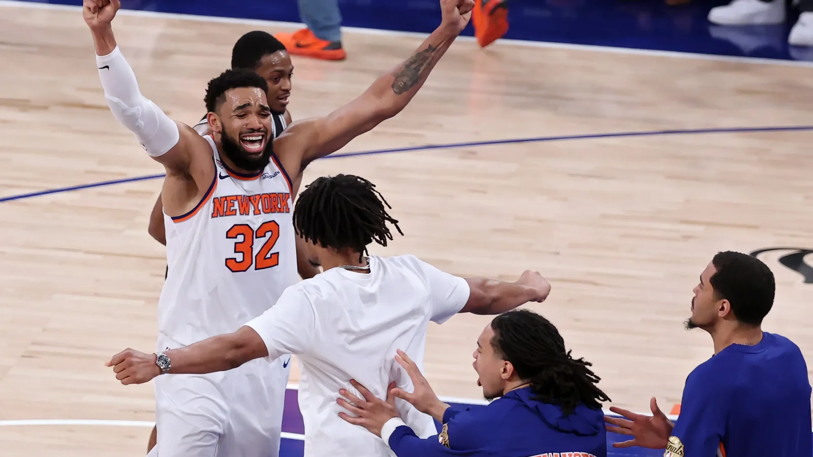 Madison Square Garden during the New York Knicks' historic NBA Finals comeback