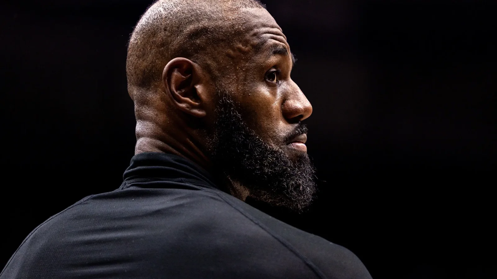 LeBron James during NBA action as Cleveland is linked to his possible final season