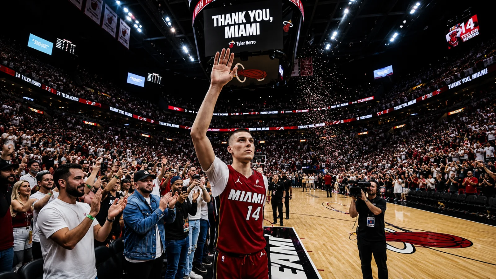 Milwaukee Bucks game action for a Tyler Herro trade story