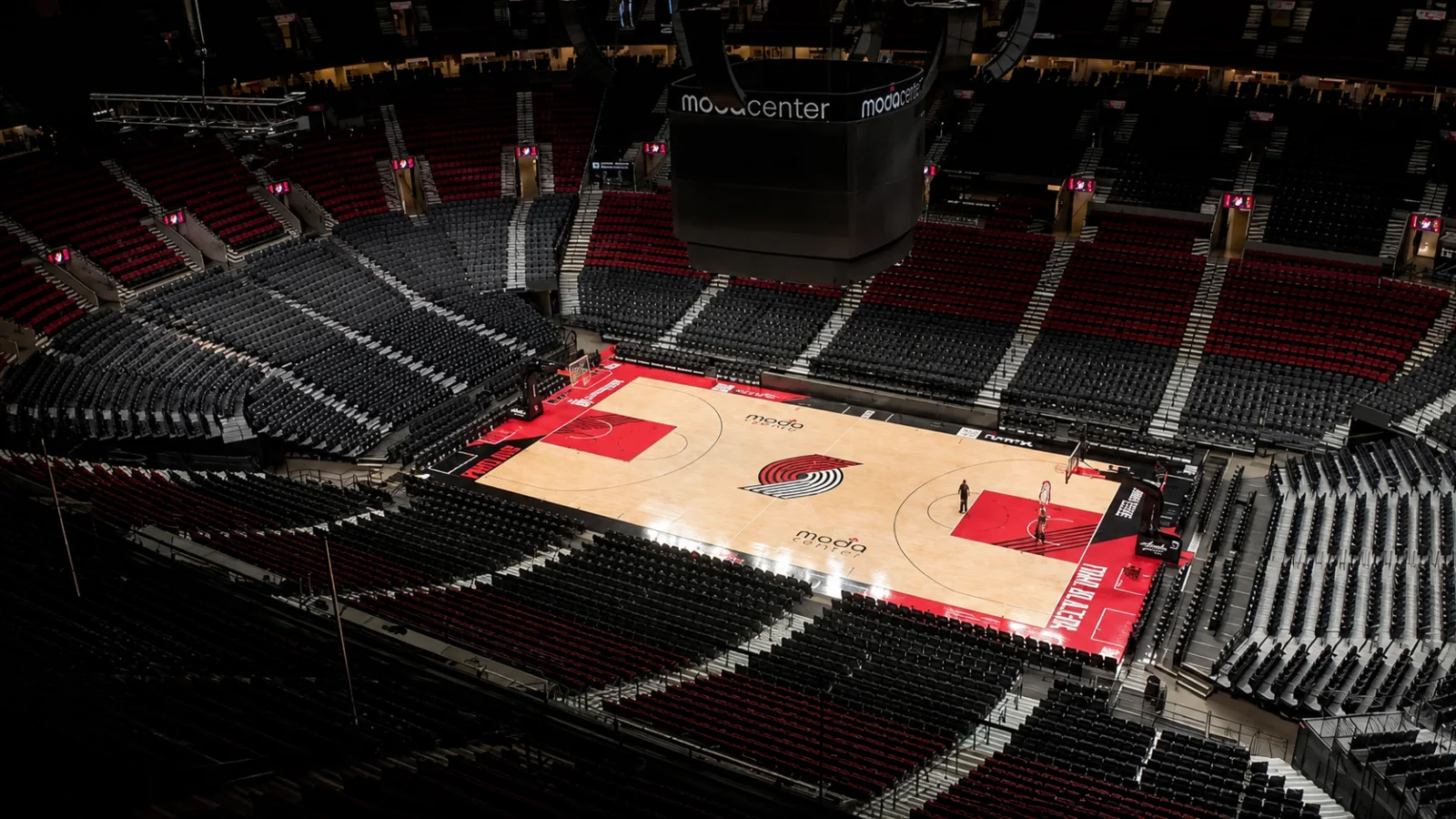 Portland Trail Blazers player during an NBA game