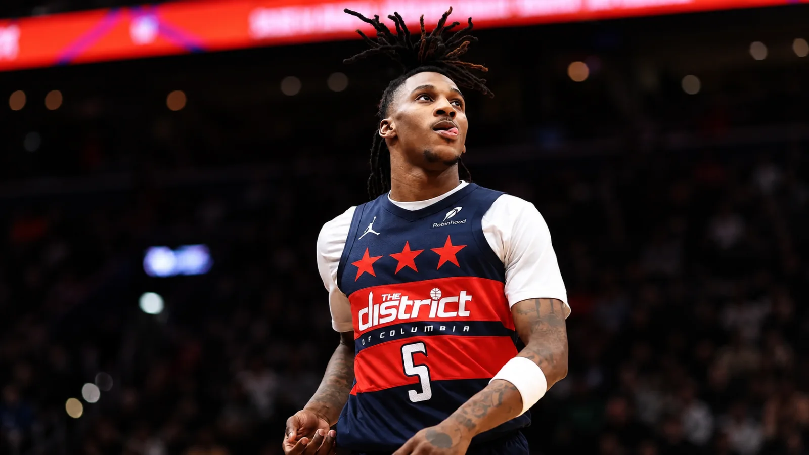 Washington Wizards prospect during basketball coverage