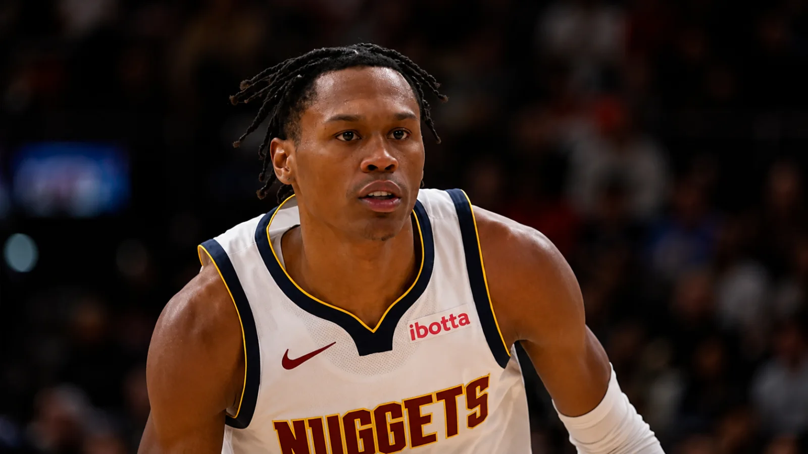 Denver Nuggets player during an NBA game