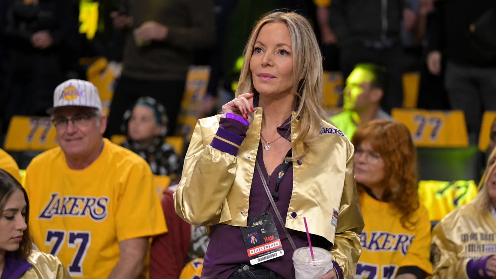 Los Angeles Lakers game image for JAB Trust ownership dispute story