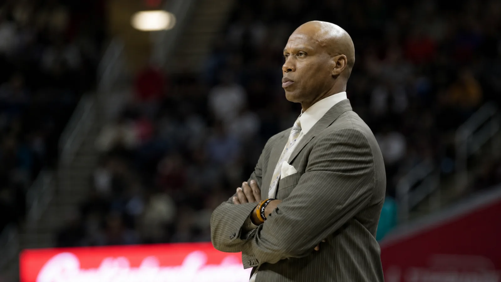 Los Angeles Lakers game image used for coverage of former Lakers player Byron Scott