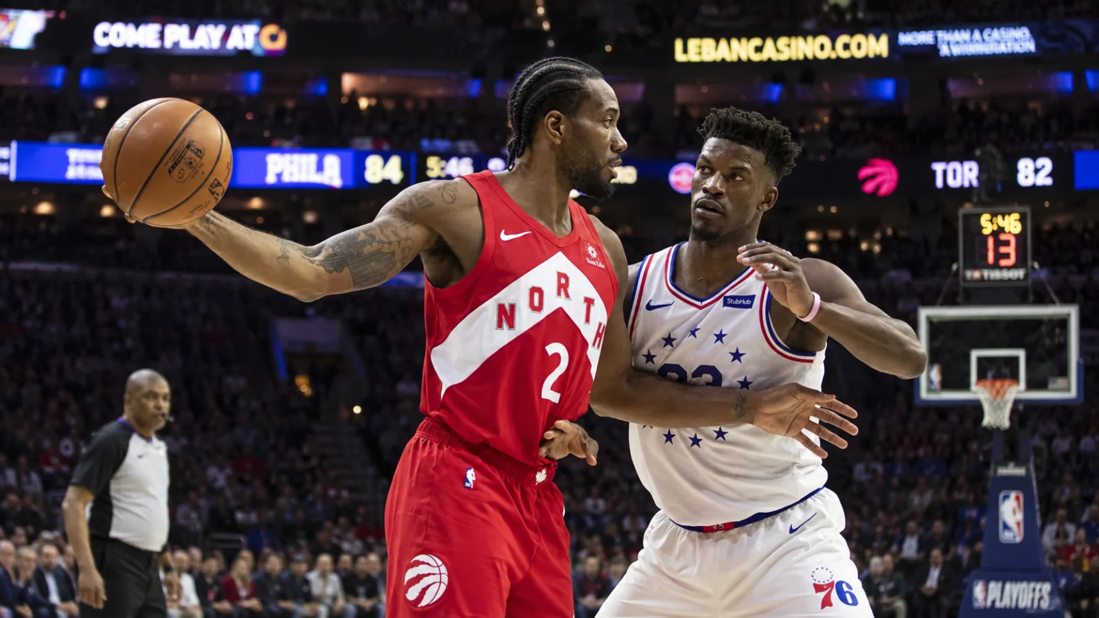 NBA game image for Kawhi Leonard's Raptors contract extension